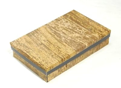 竹皮貼 ハイブリッド容器 MXH-210H-BK 裏黒 50個パック 高級感 惣菜 菓子 特産品