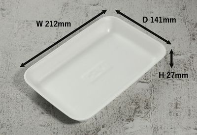 トレー C-47（50） 50枚パック 212×141×27mm PSP 多岐用途 精肉/鮮魚/惣菜