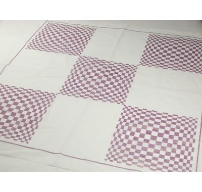 在庫限り！不織布製 風呂敷 市松 約660×660mm【アウトレット】