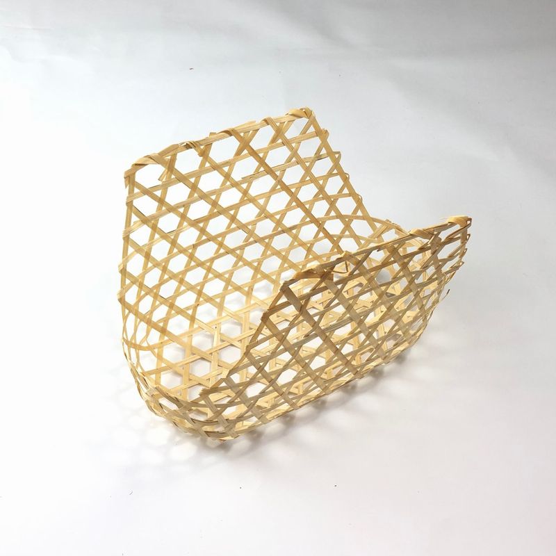 白竹六つ目包みかご　BWMR-230 上品 土産 雑貨 ギフト