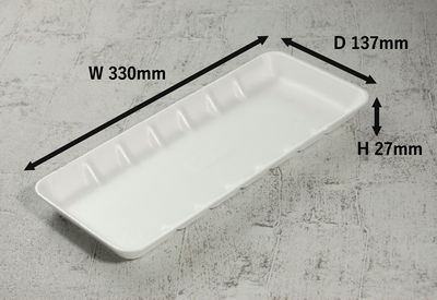 トレー C-57 50枚パック 330×137×27mm PSP 多岐用途 精肉/鮮魚/惣菜