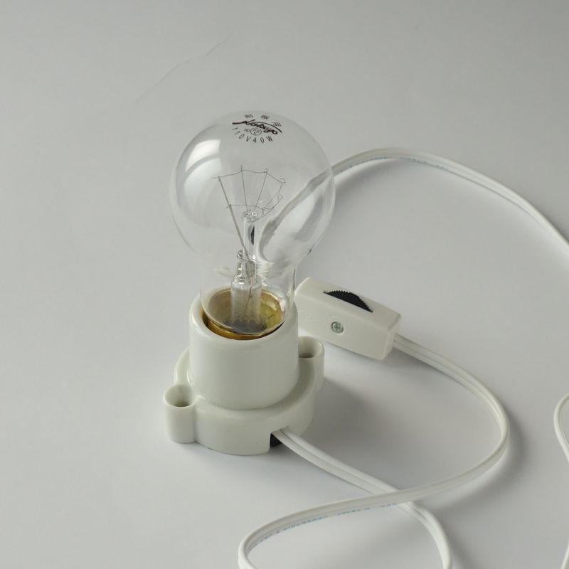 竹あかり　（竹灯篭）　波　　コード付きソケット/40Ｗ電球付