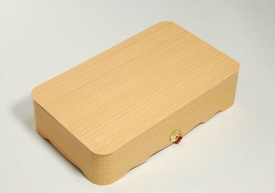 木製折箱 FO-75 120個パック　紅白房付き 贈答 ギフト お菓子 お土産