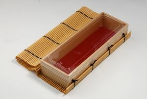 プラスダレ容器　PSY-206B 透明ふた付 持ち帰り 寿司 弁当 惣菜