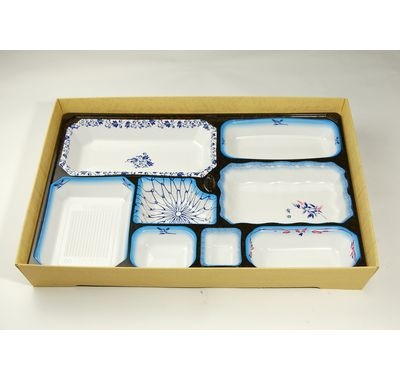 紙BOX 会席膳 K-792 常磐U-79C有田　（中トレー付） 40枚パック