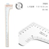 カワグチ 洋裁用L尺(白)60cm 05-140 |角尺・L尺|定規