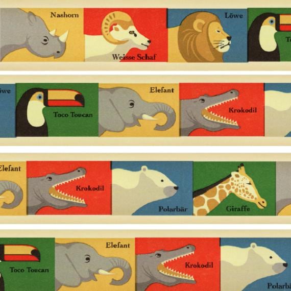 メール便対象】mt マスキングテープ1P for kids 15mm×7m 動物ﾃｰﾌﾟ