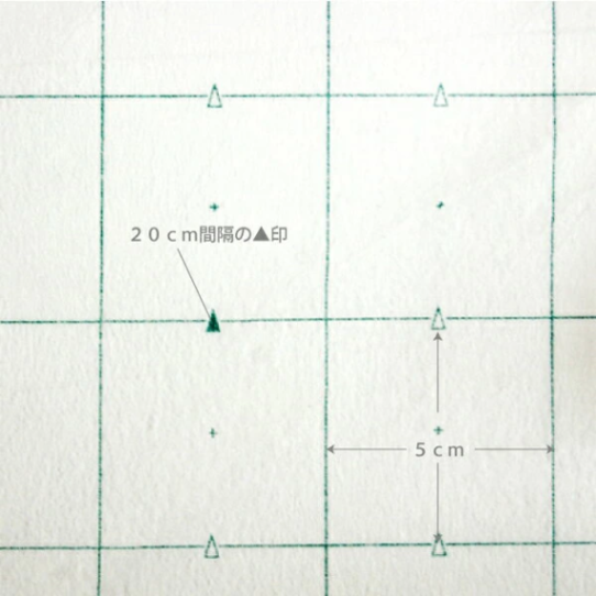 型紙用紙 不織布の線入り用紙は使い勝手がいいです