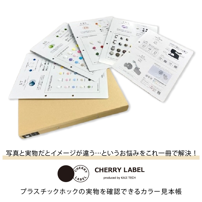 CHERRYLABEL 商品カラー見本帳 色見本帳全色