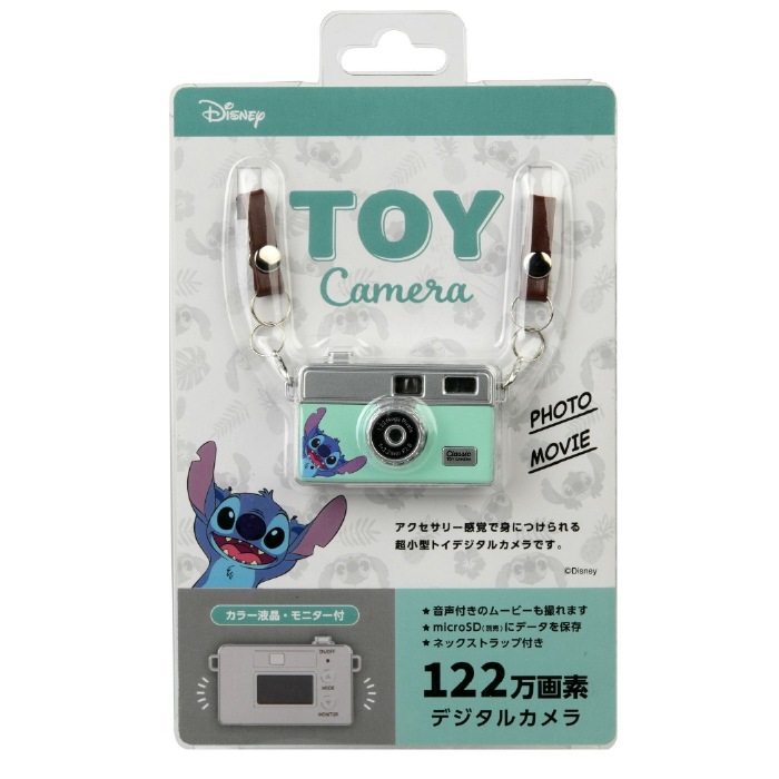 トイカメラDSC-PIENI M ST ディズニー スティッチ｜三友教材オンライン
