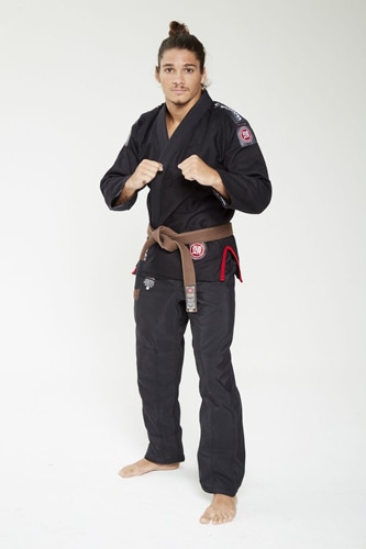 ATAMA柔術衣　ウルトラライト/黒