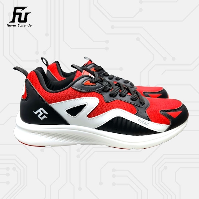 SUPER RAPIDO トレーニングシューズ 「Red×White×Black」タイプ