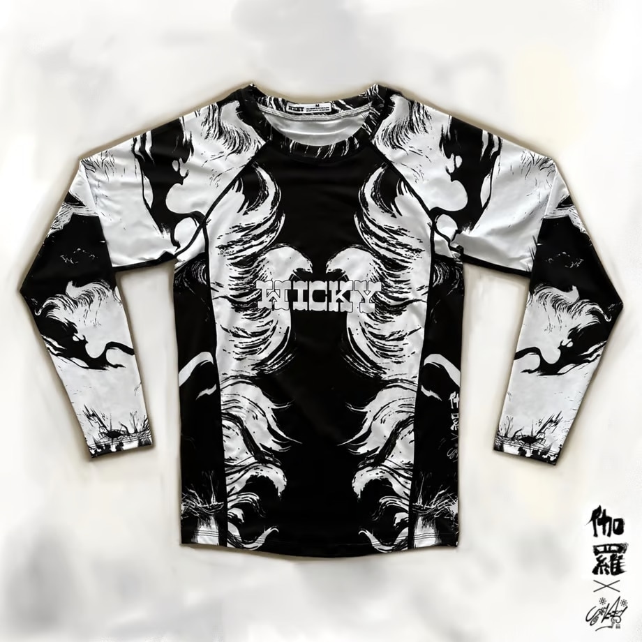 USOGUI×WICKY ’special collaboration’　RUSHGUARD