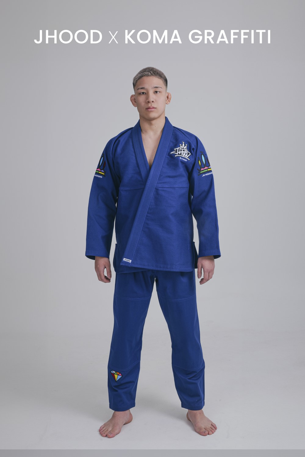 JHOOD×KOMA コラボレーション柔術着 青 | 柔術 | | 格闘技プロショップ