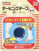 テーピングテープＣタイプ＜非伸縮＞38ｍｍ×12ｍ