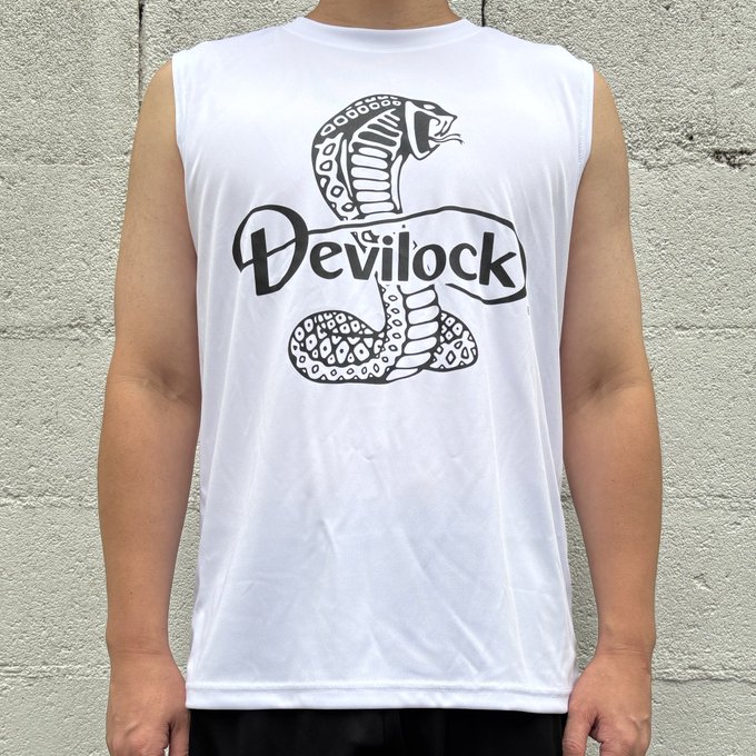 DEVILOCK COBRAロゴ ノースリーブドライ