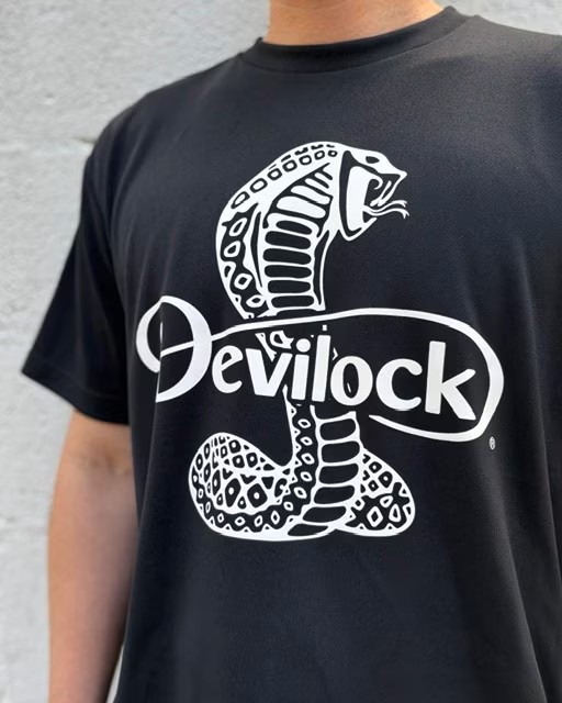 DEVILOCK COBRAロゴ ドライTシャツ
