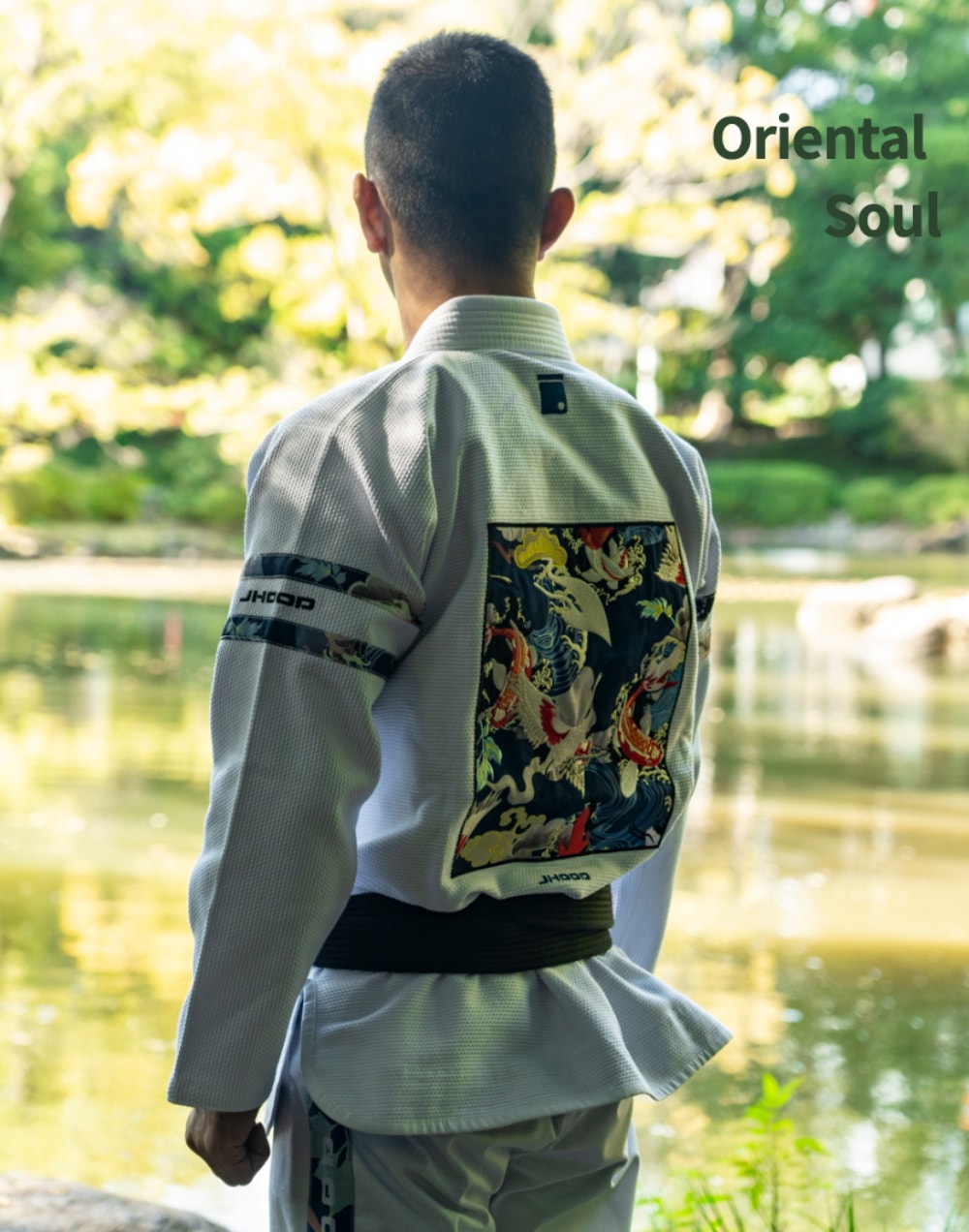 JHOOD Oriental Soul Kimono 2024ver - White | ブラジリアン柔術衣