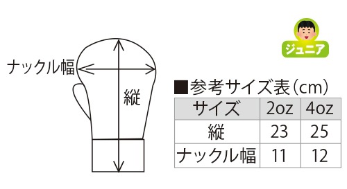 BX-21 タイサマイ キッズスパーリンググローブPU