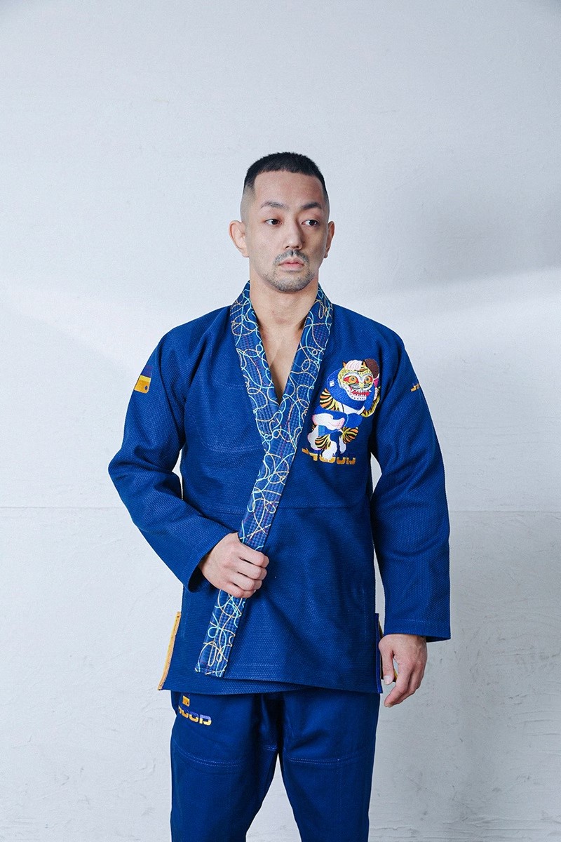 Jhood x Mali Kimono Blue