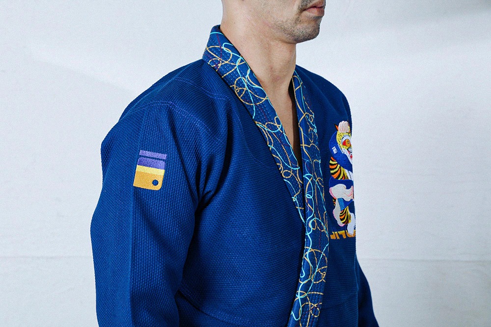 Jhood x Mali Kimono Blue