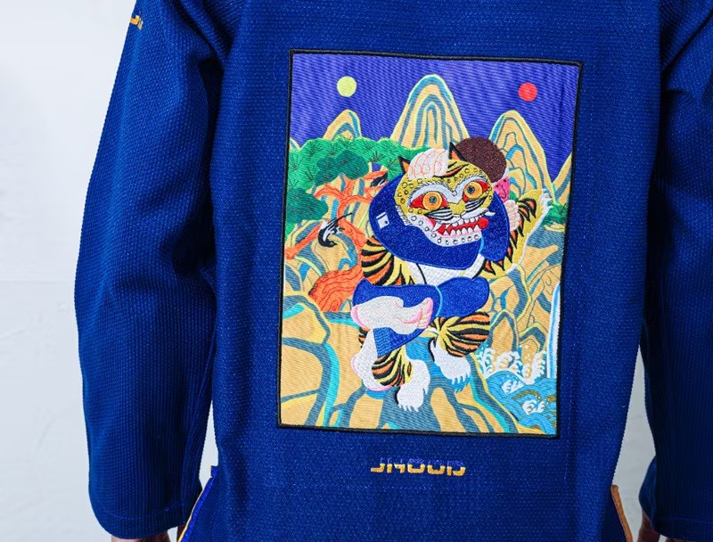 Jhood x Mali Kimono Blue
