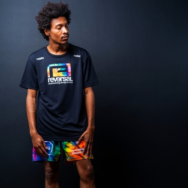 TIE DYE BIG MARK DRY TEE