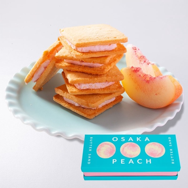 OSAKA PEACH バターサンド 5個入 ｜ 【1週間以内に発送】 宅急便発送 proper