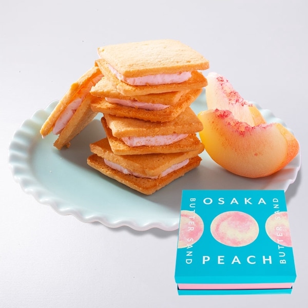 OSAKA PEACH バターサンド 8個入 ｜ 【1週間以内に発送】 宅急便発送 proper