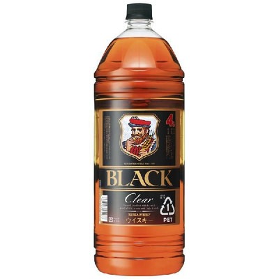 ブラックニッカ クリア 4000ml×４本箱入り ニッカウィスキー ブラックニッカ ウィスキー ニッカ クリア 4L 4000ml 1本 whisky