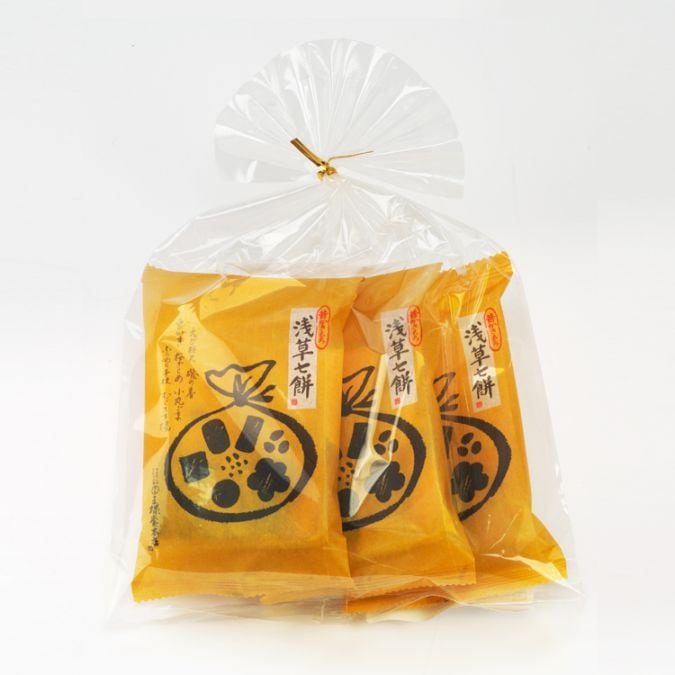 浅草七餅 3袋 | 小袋商品 | おかき一筋 王様堂本店