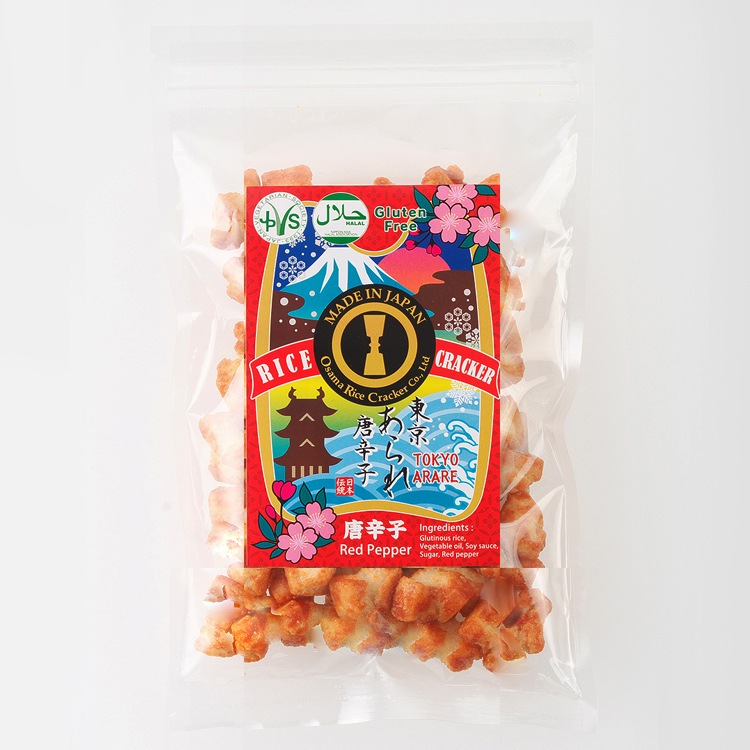 �������� ��ɻ� 100g ��Tokyo Arare-Red pepper��