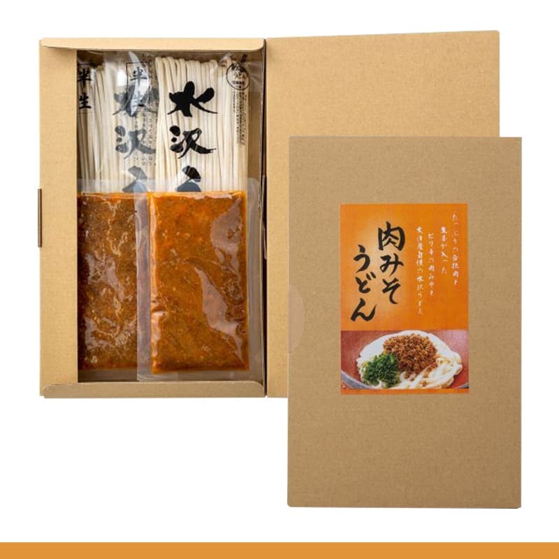肉みそうどん<br>180g×2（2人前）