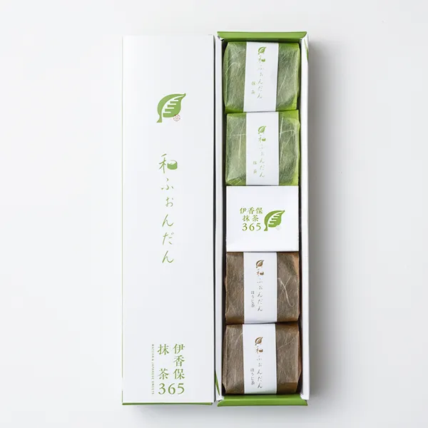 和ふぉんだん 詰め合わせ（4個入）<br>抹茶×2 / ほうじ茶×2