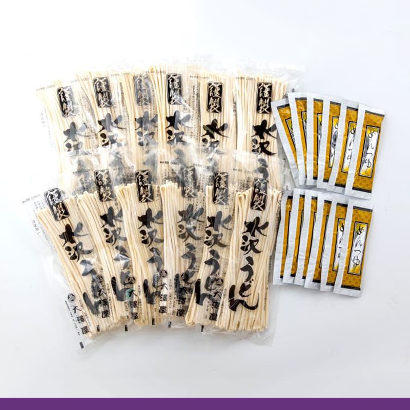 【本州のみ送料無料】<br>謹製うどん12パック