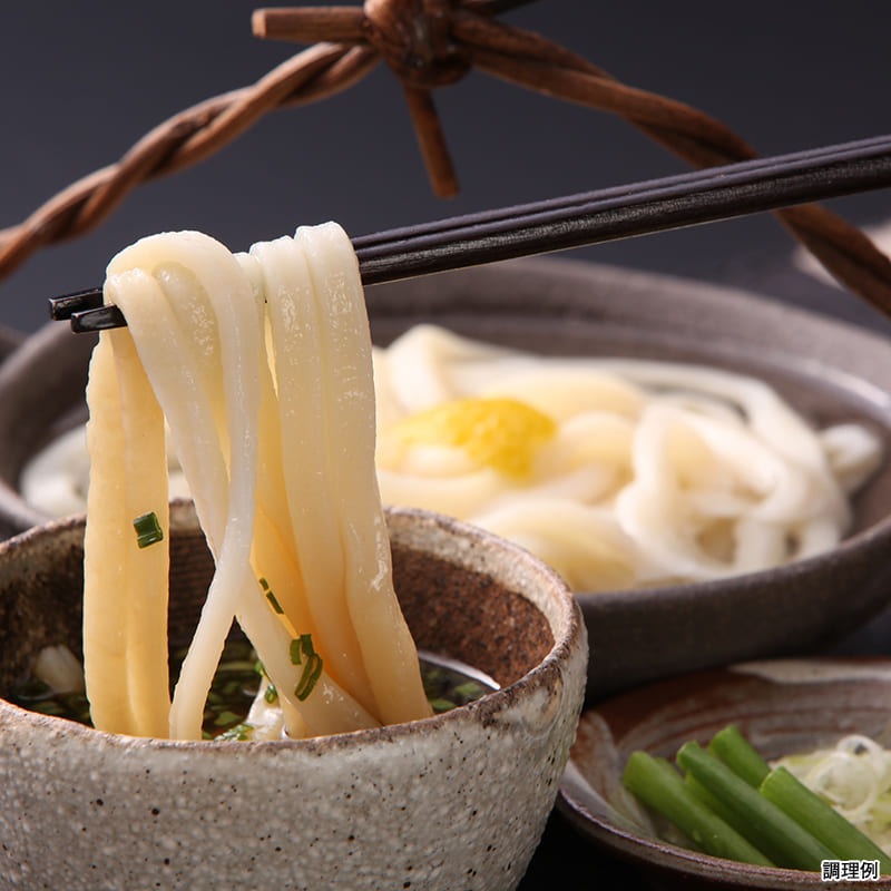 謹製水沢うどん（2人前）<br>日本酒セット 
