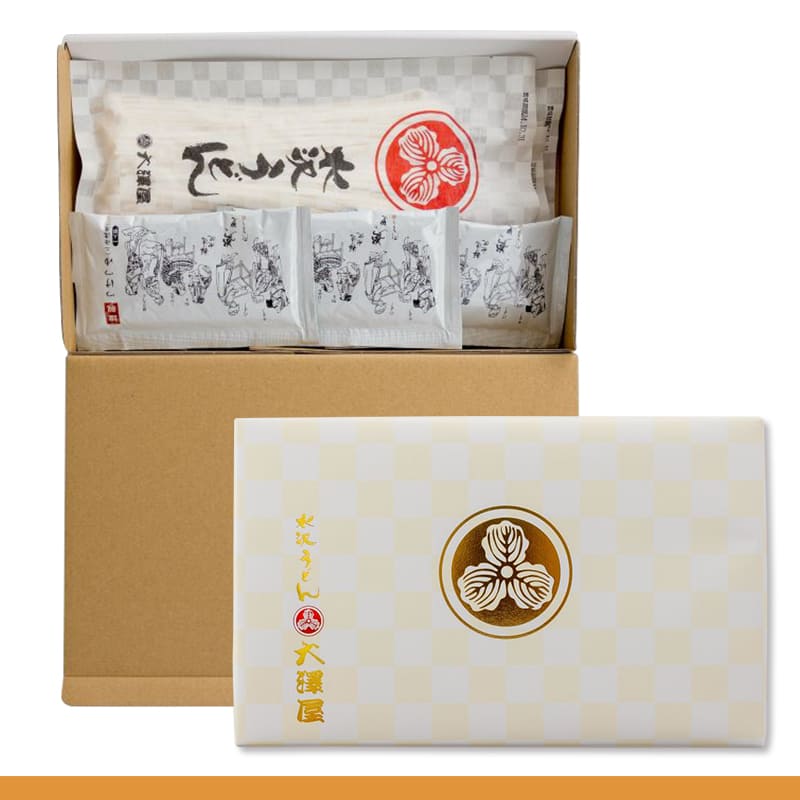 白柏（つゆあり半生うどん）<br>540g（3人前）