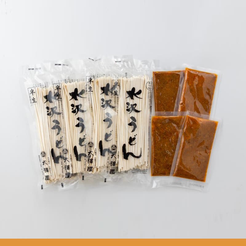 肉みそうどん<br>180g×4（4人前）