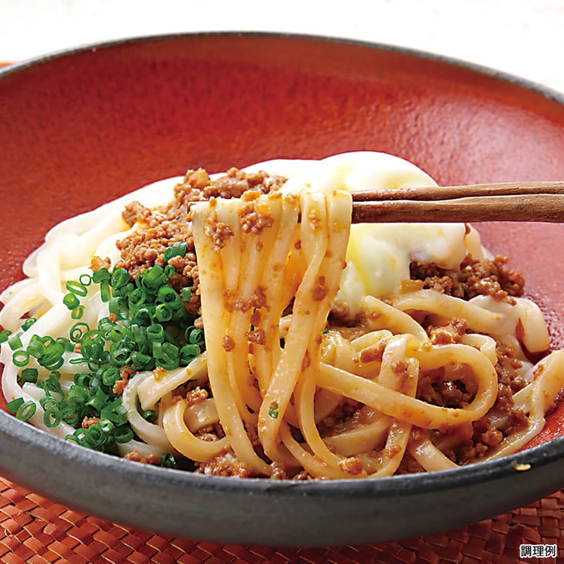 肉みそうどん<br>180g×4（4人前） | 温かい&アレンジうどん | 【公式
