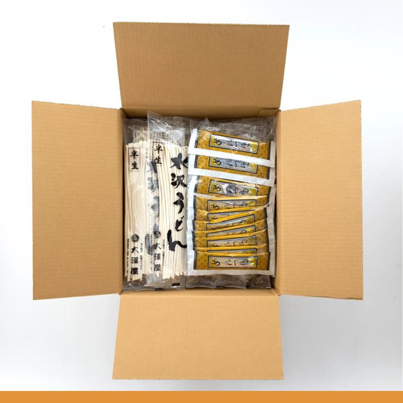 【毎月第1・第3火曜限定特別価格】<br>【本州のみ送料無料】<br>半生うどん 12パックセット