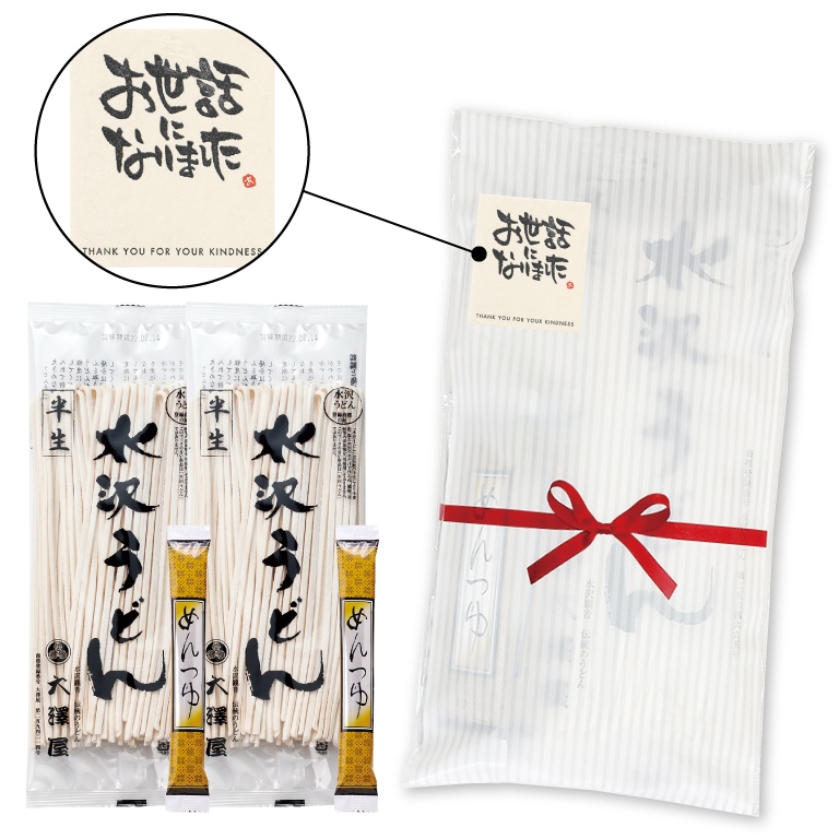 半生うどん お世話さまパック<br>300g（2人前）