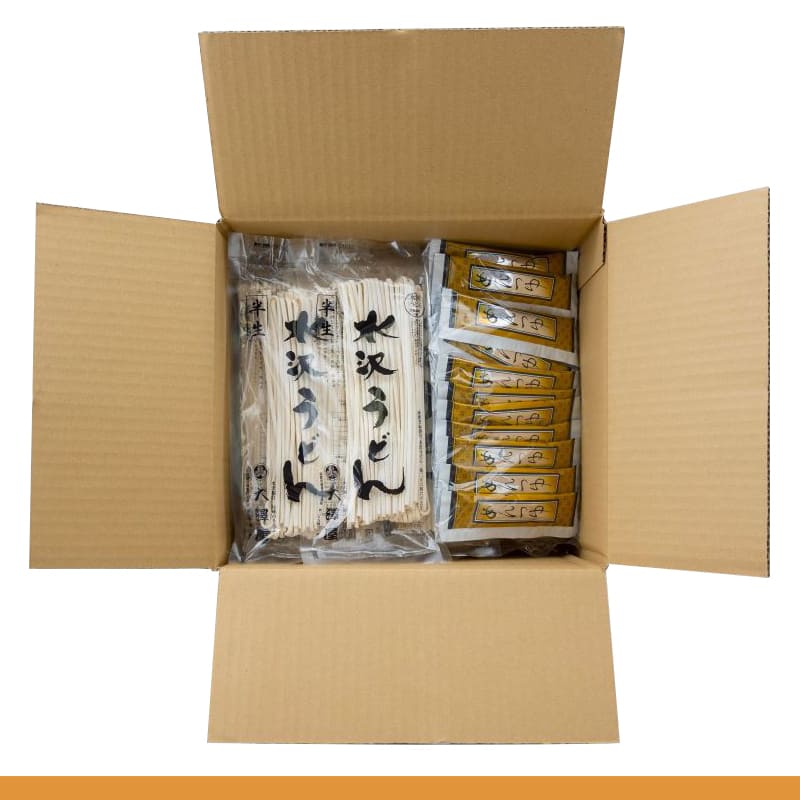 【本州のみ送料無料】<br>半生うどん大量セット<br>（約24人前）