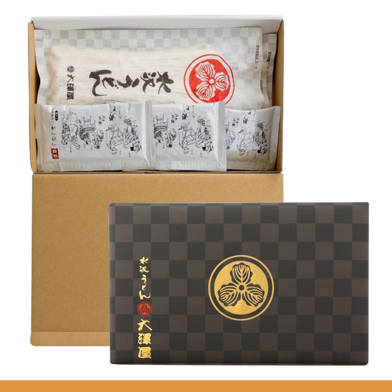 黒柏（つゆあり半生うどん）<br>540g（3人前）