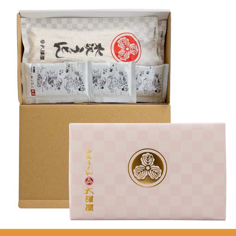 桜柏（つゆあり半生うどん）<br>540g（3人前）