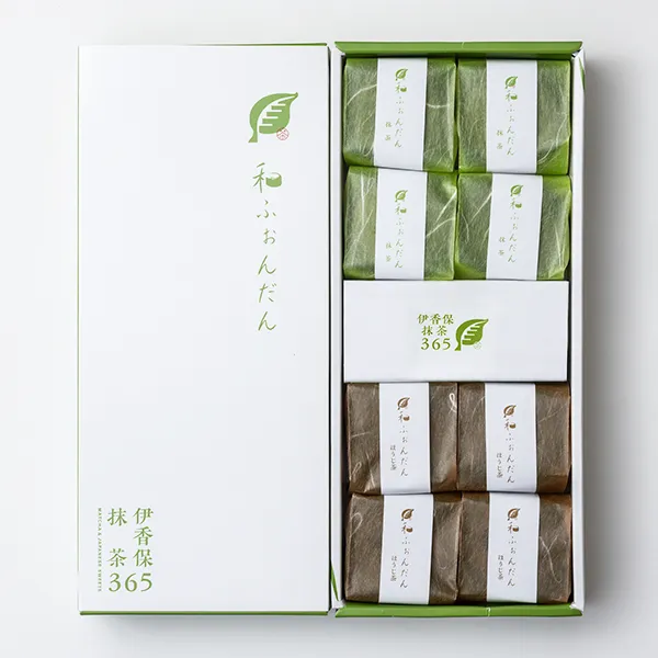 和ふぉんだん 詰め合わせ（8個入）<br>抹茶×4 / ほうじ茶×4