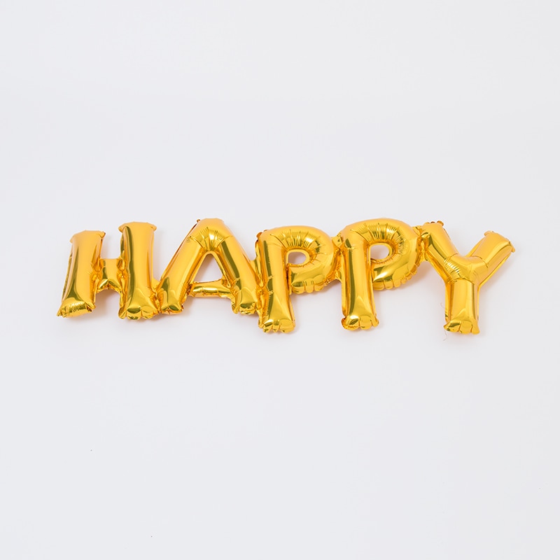 「HAPPY」　レターバルーン