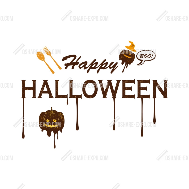 チョコスイーツ　ハロウィン　カッティングシート