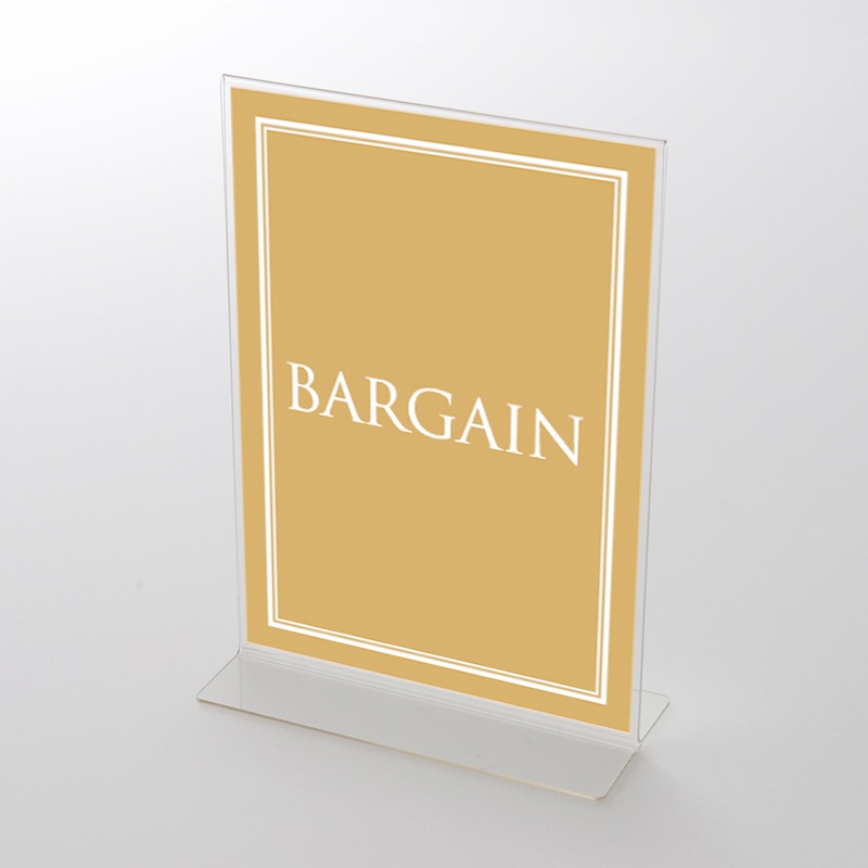 アクリルスタンドセット 明朝体 BARGAINポップ