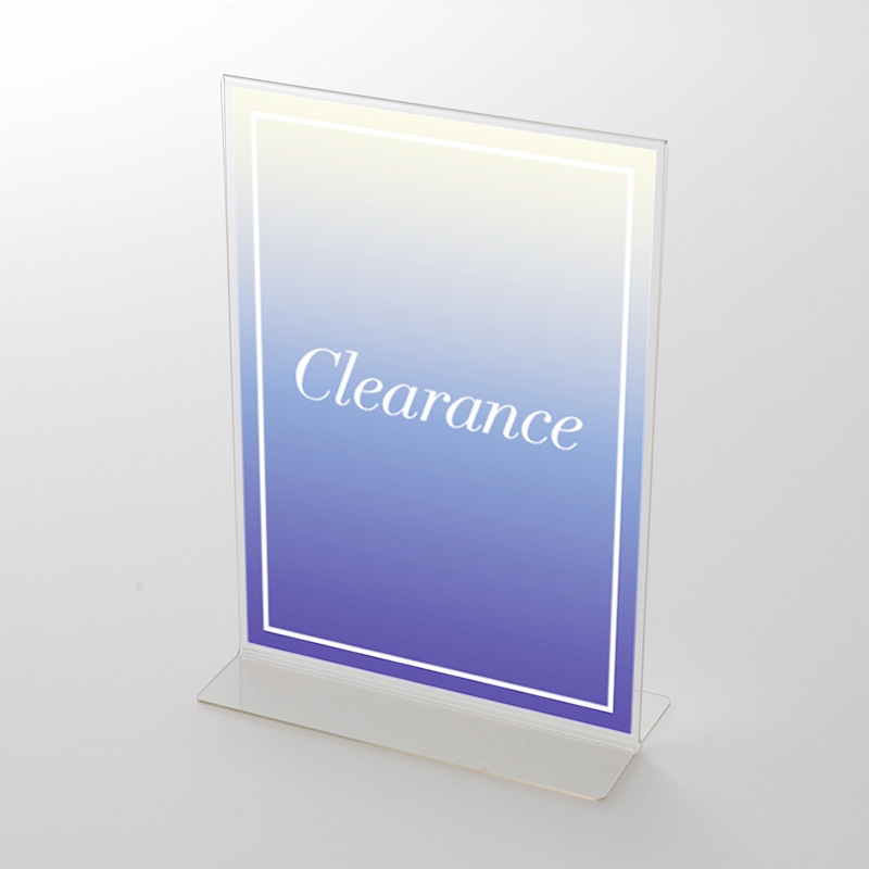 アクリルスタンドセット グラデーション CLEARANCEポップ