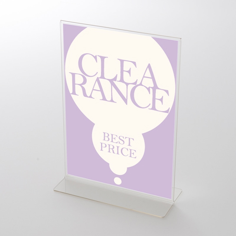 アクリルスタンドセット 吹き出し風 CLEARANCEポップ